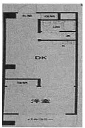 間取図画像 1DK