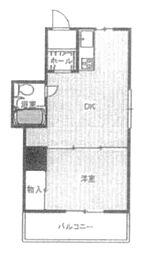 間取図画像 1DK