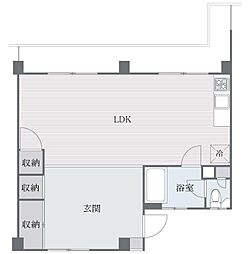 間取図画像 ワンルーム