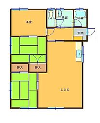 ヴァンヴェール2 3LDKの間取図画像