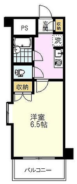 TNコート 304｜東京都武蔵野市吉祥寺南町2丁目(賃貸マンション1K・3階・23.00㎡)の写真 その4