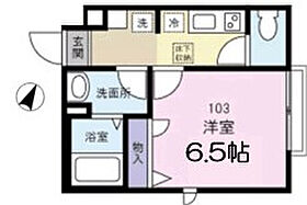 アレグーリア吉祥寺II 103 ｜ 東京都武蔵野市吉祥寺北町1丁目2-2（賃貸アパート1K・1階・24.50㎡） その2