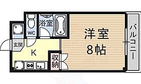 カルテットKOBORI A棟 408 ｜ 滋賀県大津市大江８丁目（賃貸マンション1K・4階・23.00㎡） その2