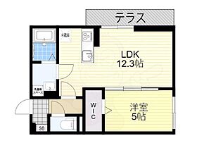 メゾンクレール瀬田北  ｜ 滋賀県大津市大萱６丁目（賃貸アパート1LDK・1階・42.79㎡） その2