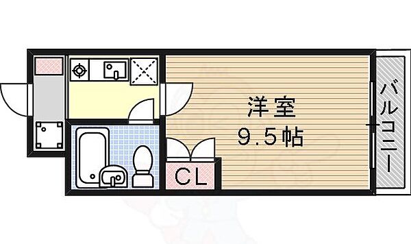 セレーノ機友 ｜滋賀県草津市矢倉１丁目(賃貸マンション1K・3階・22.96㎡)の写真 その2