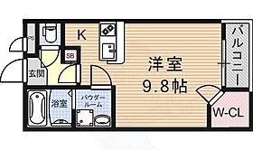 レオパレス21サニーヒルズ 110 ｜ 滋賀県草津市追分２丁目（賃貸マンション1R・1階・31.33㎡） その2