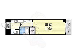 アートプラザ南笠 1Kの間取図画像