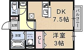 ソフィアZeZe  ｜ 滋賀県大津市膳所１丁目（賃貸アパート1DK・1階・29.25㎡） その2