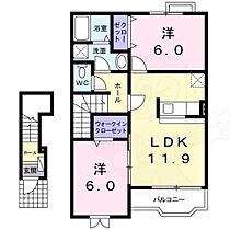 アイリット・1  ｜ 滋賀県湖南市菩提寺北４丁目（賃貸アパート2LDK・2階・58.80㎡） その2