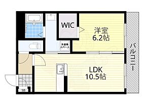 ハートフル　エトワール  ｜ 滋賀県栗東市坊袋（賃貸マンション1LDK・2階・40.98㎡） その2