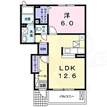 ニューフィルドセラアV  ｜ 滋賀県湖南市石部東１丁目（賃貸アパート1LDK・1階・46.22㎡） その2