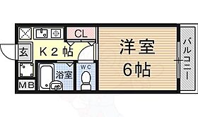 エリートNAKANO2 108 ｜ 滋賀県草津市野路８丁目（賃貸マンション1K・1階・17.95㎡） その2