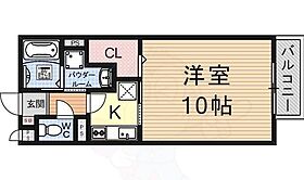 ヴィラタッツミーA棟  ｜ 滋賀県草津市追分３丁目（賃貸アパート1R・1階・30.39㎡） その2