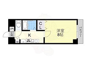 RoomsOoji  ｜ 滋賀県草津市大路１丁目（賃貸マンション1K・3階・25.75㎡） その2