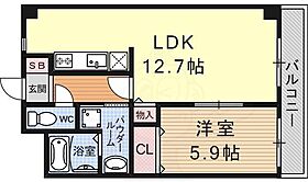 滋賀県大津市大江６丁目（賃貸マンション1LDK・3階・41.70㎡） その2