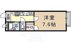 レオパレス21ルーチェ笠山  ｜ 滋賀県草津市笠山３丁目（賃貸アパート1K・2階・22.35㎡） その2