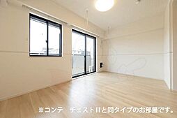 ラクーン守山 1階1LDKの室内