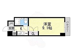UniLifeハイツ宮の森 1Kの間取図画像