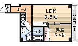 クッキィー3 1LDKの間取図画像