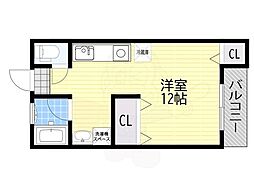 アベニール駒井沢 ワンルームの間取図画像
