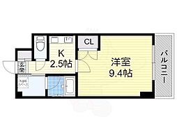 ソフィアコート 1Kの間取図画像