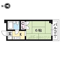 京都府京都市山科区四ノ宮川原町（賃貸マンション1K・2階・17.10㎡） その2