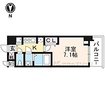 京都府京都市下京区南夷町（賃貸マンション1K・4階・24.45㎡） その2