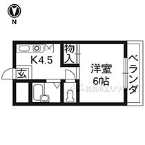 京都府京都市東山区高台寺南門通下河原東入枡屋町（賃貸マンション1K・2階・23.49㎡） その2