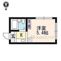 川田道ハイツ 103 ｜ 京都府京都市山科区西野山中畑町（賃貸マンション1K・2階・12.50㎡） その2