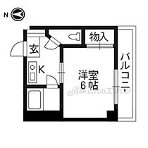 京都府京都市南区吉祥院仁木ノ森町（賃貸マンション1K・4階・22.68㎡） その2