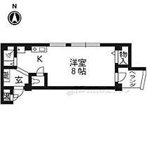 京都府京都市伏見区京町5丁目（賃貸マンション1R・1階・22.21㎡） その2