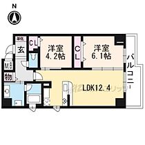 ルッソ烏丸五条 601 ｜ 京都府京都市下京区上平野町（賃貸マンション2LDK・6階・53.11㎡） その2