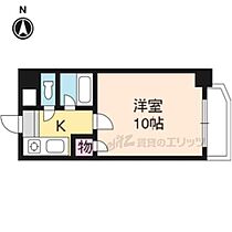 京都府京都市山科区小山中ノ川町（賃貸マンション1K・4階・24.00㎡） その2