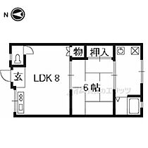 京都府宇治市広野町一里山（賃貸アパート1LDK・1階・42.00㎡） その2