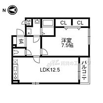 京都府京都市山科区大宅中小路町（賃貸アパート1LDK・1階・47.50㎡） その2