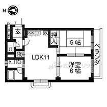 セゴヴィア5 204 ｜ 京都府宇治市神明宮西（賃貸マンション2LDK・2階・49.69㎡） その2