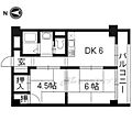 桃山グランドハイツ5階7.2万円