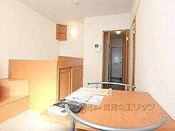 京都地下鉄東西線 御陵駅 徒歩13分の賃貸アパート 2階1Kのリビング/ダイニング