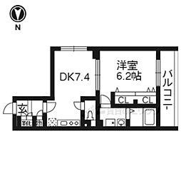 間取図画像 1DK