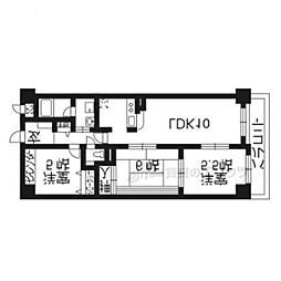 モイセス桜木 3LDKの間取図画像
