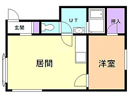 江岸マンションII 1階