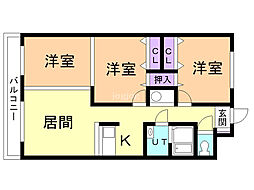 間取図画像 3LDK