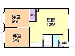 ウィンディ北見1960 2階