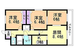 フェイマスＫＩＴＡＭＩ　1番館 5階