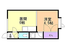 ノースウエスト 2階