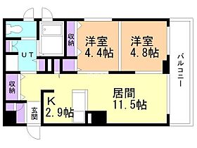 9階 / 2LDK / 55.98㎡