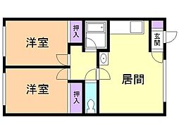 ハイツカミヤマ 1階