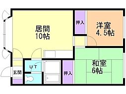 ボナールハイツ II 1階