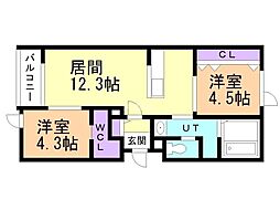 Ｖｅｒｔ.ｂｏｎｈｅｕｒ 1階