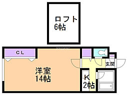 パセオ常盤B 2階/12